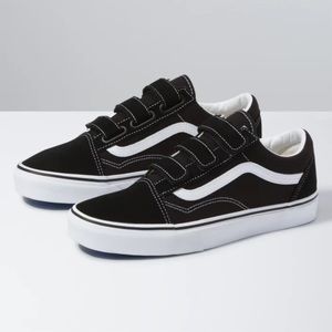Suede Canvas Old Skool Velcro Vans